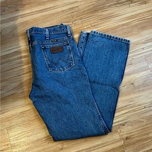 Men's WRANGLER Blue Denim Jeans